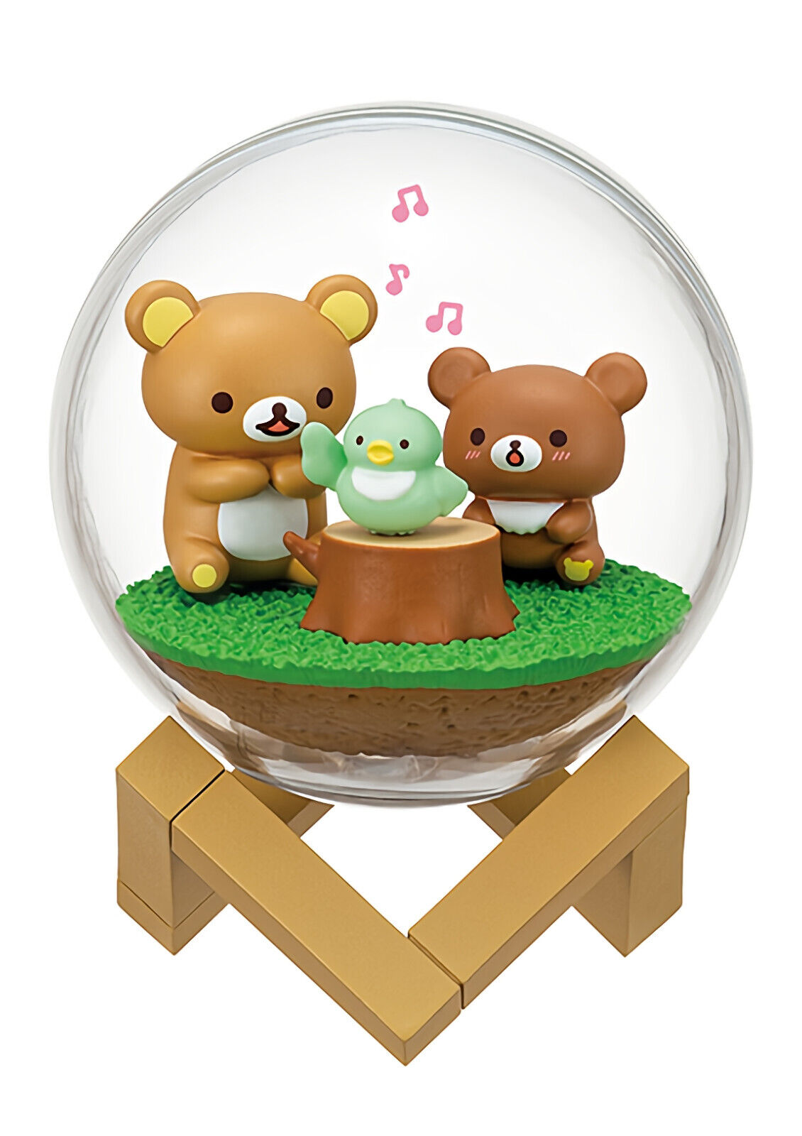 *UK Dispatch* Re-ment Rilakkuma Chairoikoguma Terrarium - 5. Singing practice