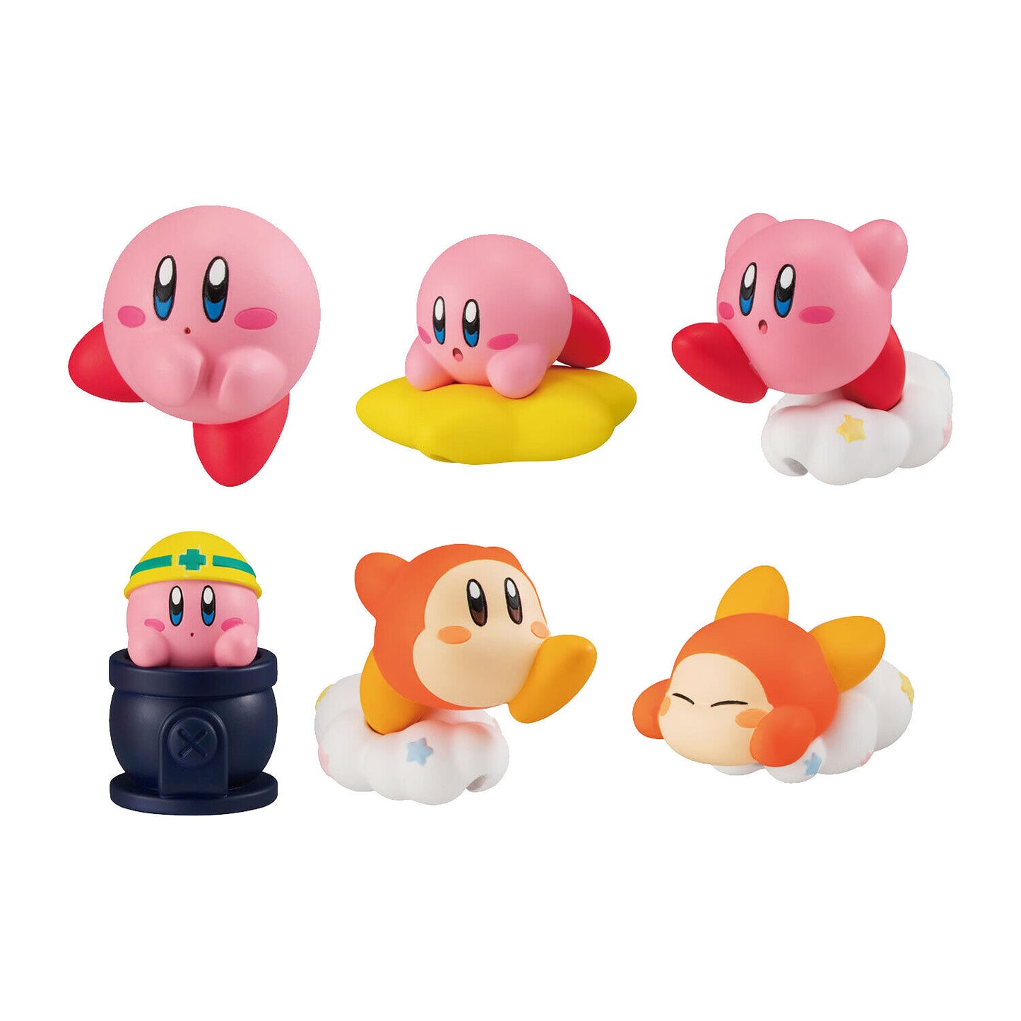 *UK Dispatch* BANDAI Kirby Hugcot Cable Accessory Figure - 4. Kirby (Dash)