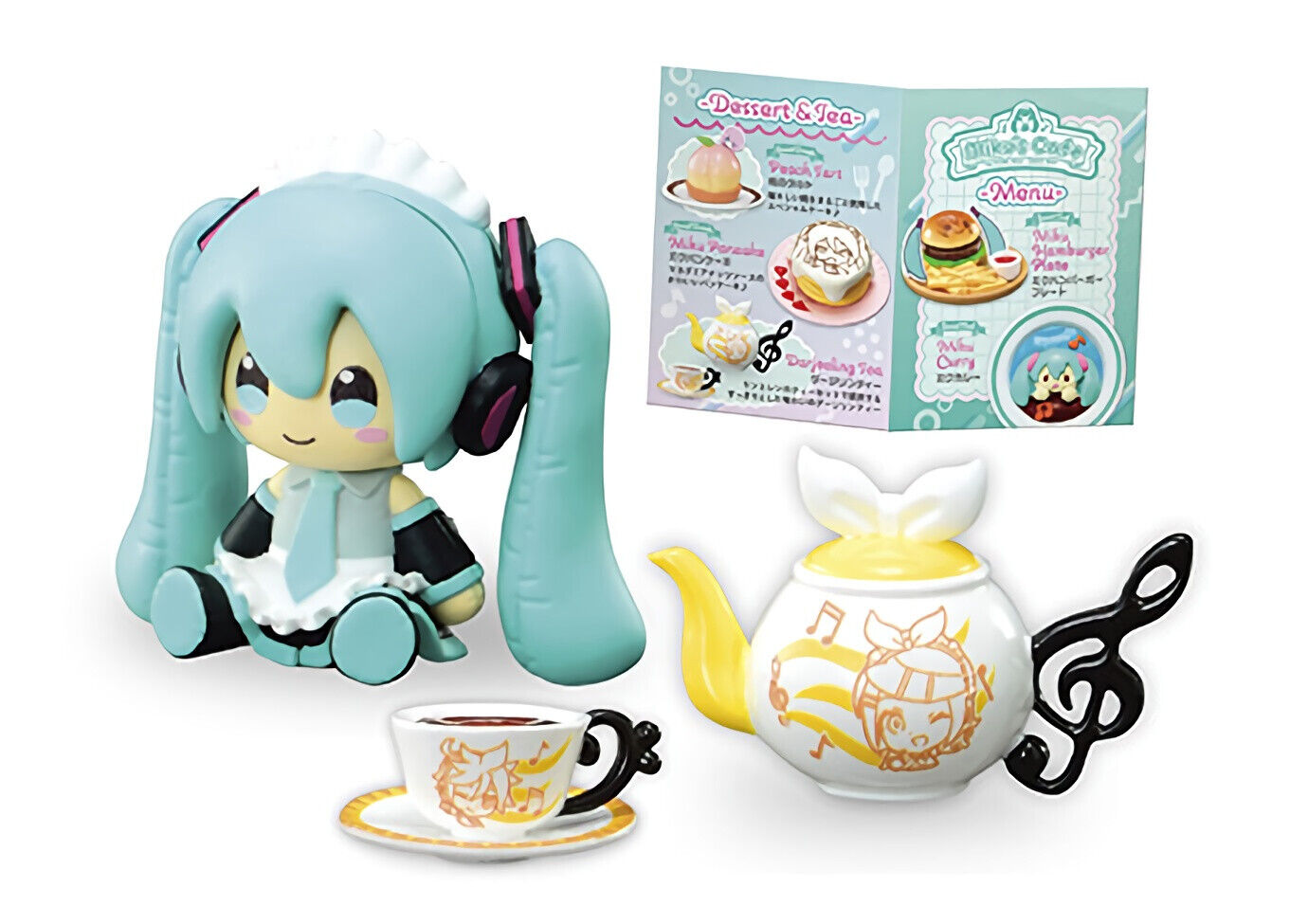 *UK Dispatch* Re-ment Hatsune Miku Miku's Cafe - COMPLETE SET