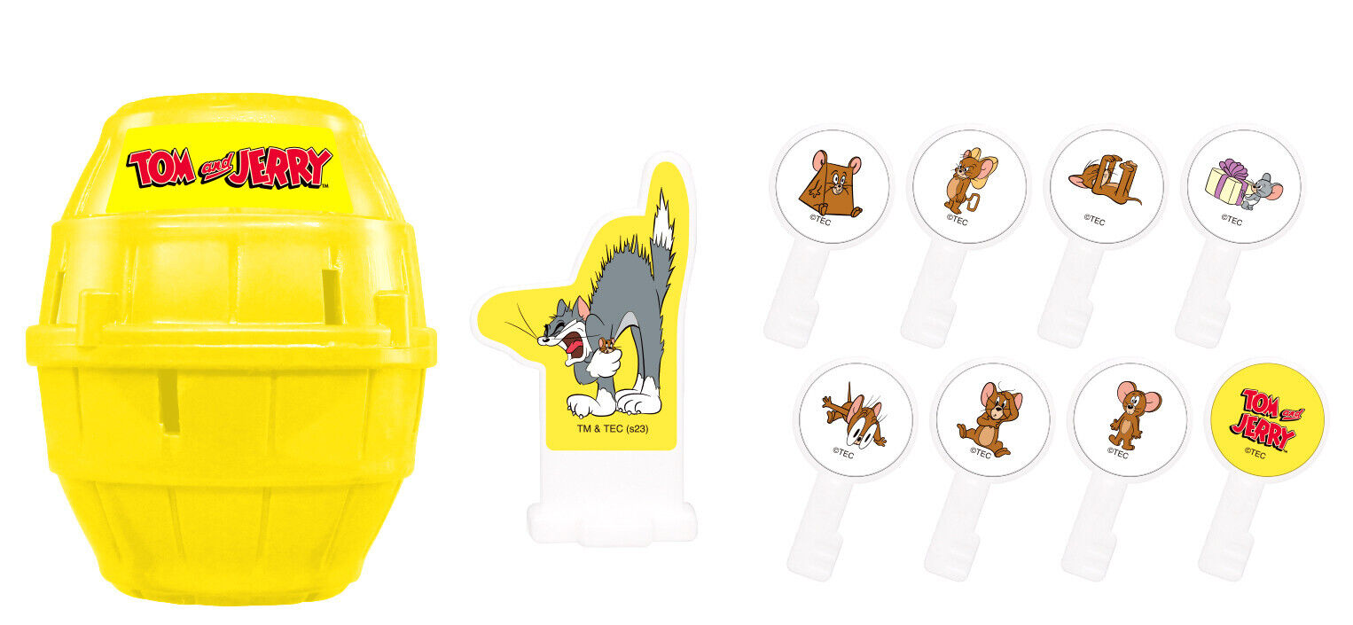 *UK Dispatch* TAKARA TOMY Pop-up TOM and JERRY Game - 2. Yellow