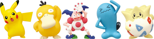 *UK Dispatch* TAKARA TOMY Pokemon Stretching Mascot Figure - COMPLETE SET