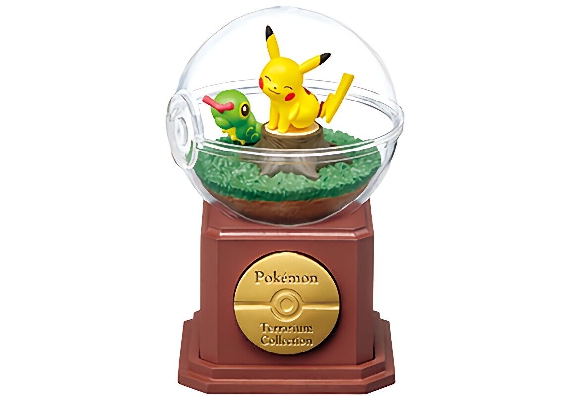 *UK Dispatch* Re-ment Pokemon Terrarium Collection 10 - 1. Pikachu & Caterpie