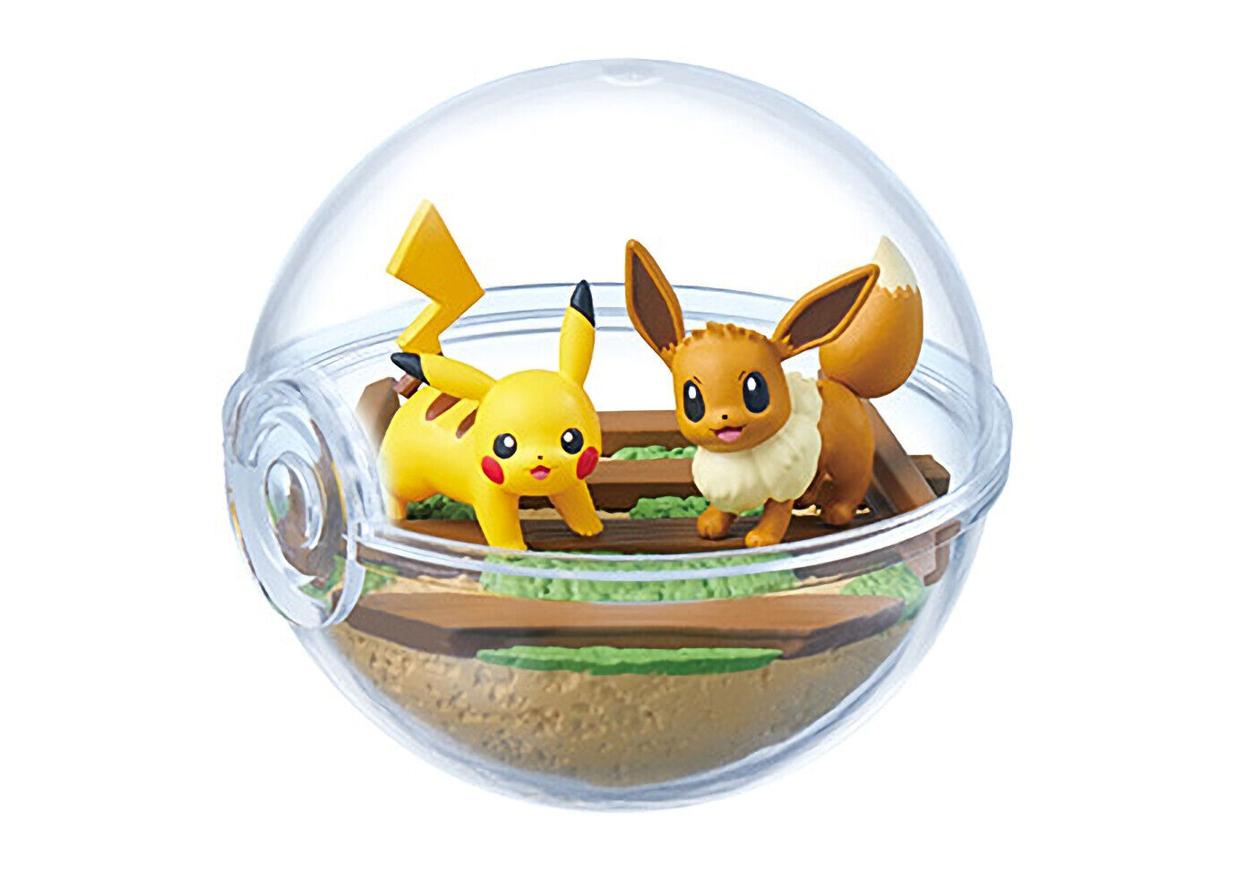 *UK Dispatch* Re-ment Pokemon Terrarium Collection 13 - 1. Pikachu & Eevee