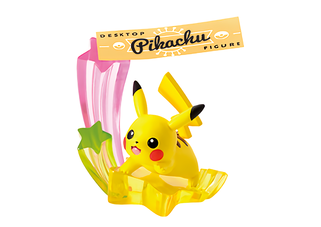 *UK Dispatch* Re-ment Pokemon Desktop Helper Figure -So Cute- 1. Pikachu