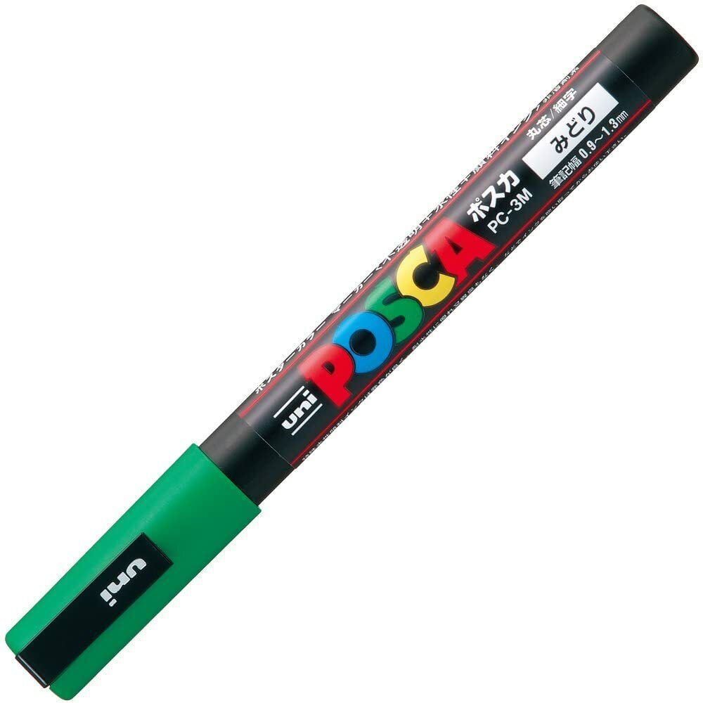 *BUY 3 GET 1 FREE* UNI POSCA PC-3M Multi-Coloured Water Colour Marker