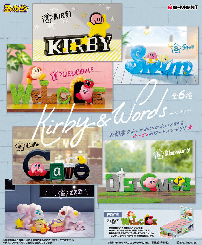 *UK Dispatch* Re-ment Kirby & Words Figure - 5. Discovery