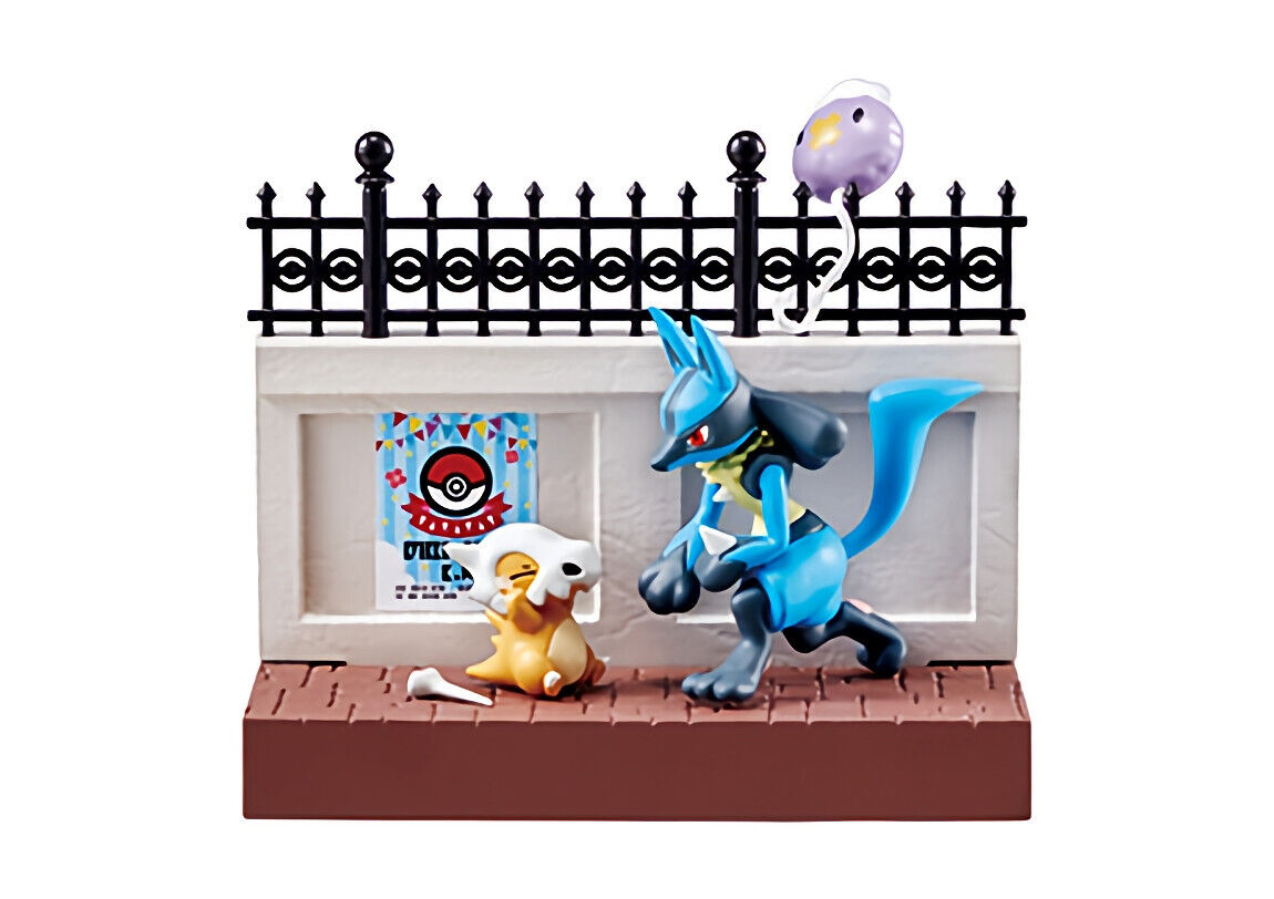 *UK Dispatch* Re-ment Pokemon Town 2 Festive Street - COMPLETE SET