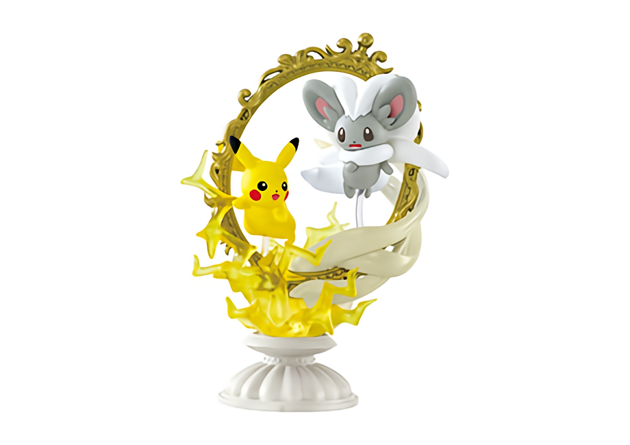 *UK Stock* Re-ment Pokemon Decorative Frame Collection - 1. Pikachu & Cinccino