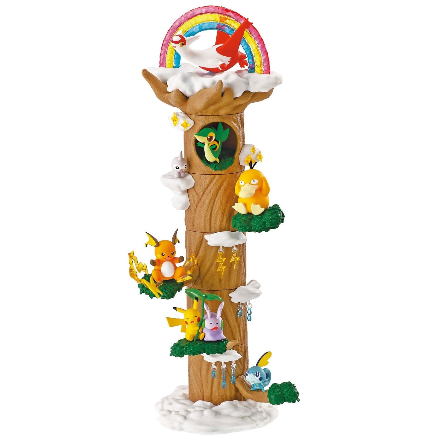 *UK Dispatch* Re-ment Pokemon Forest 7 Stacking Figure - COMPLETE SET