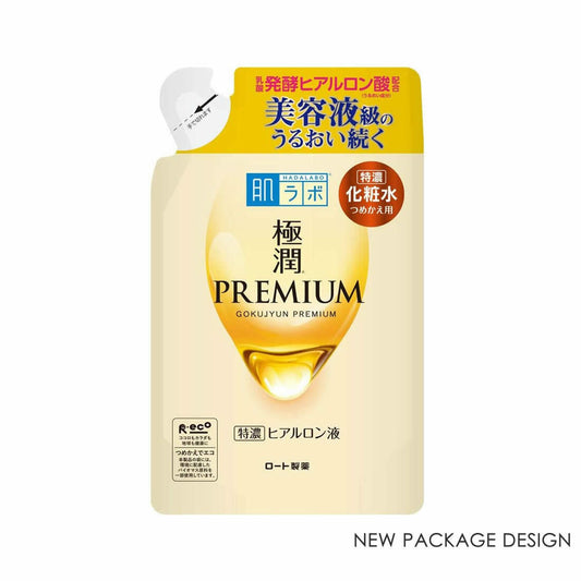 *UK Dispatch* ROHTO Hada labo Gokujyun PREMIUM Hyaluronic Acid REFILL 170ml