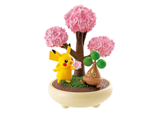 *UK Dispatch* Re-ment Pokemon Pocket Bonsai Figure 2 -  1. Pikachu & Bonsly