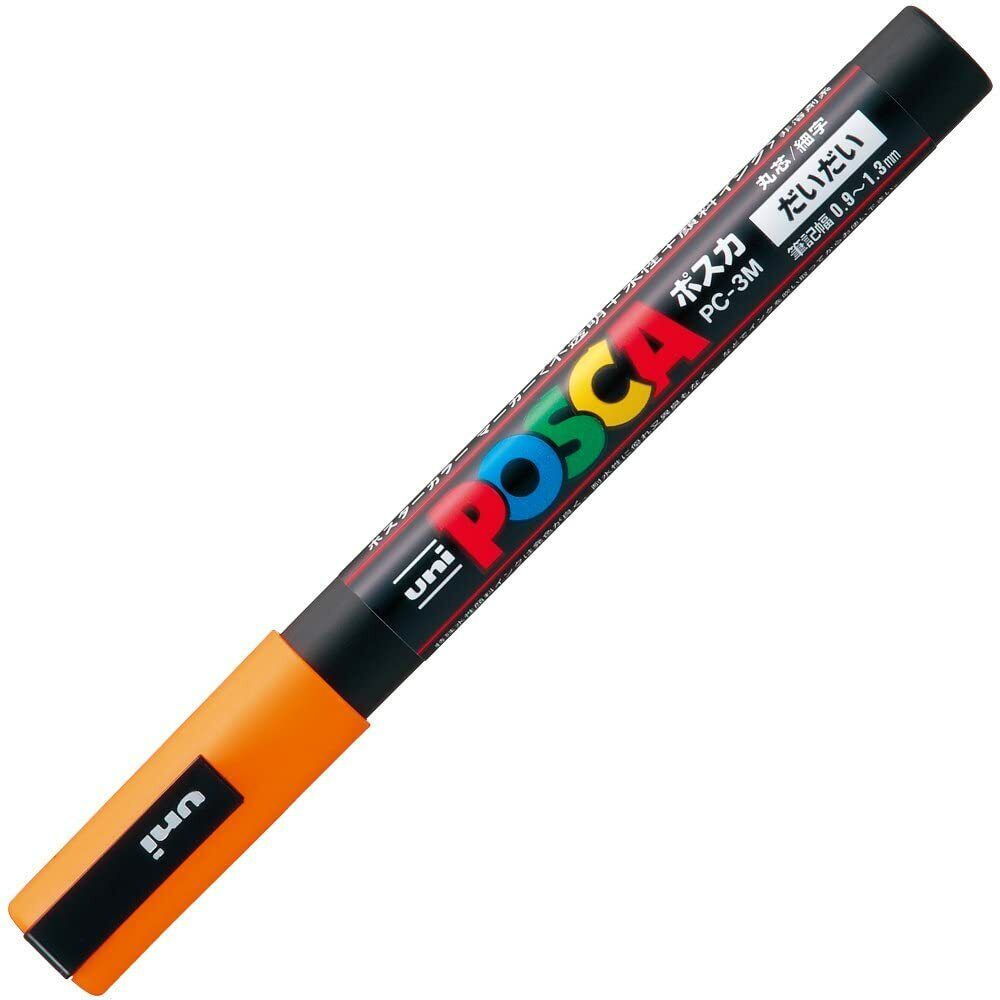 *BUY 3 GET 1 FREE* UNI POSCA PC-3M Multi-Coloured Water Colour Marker