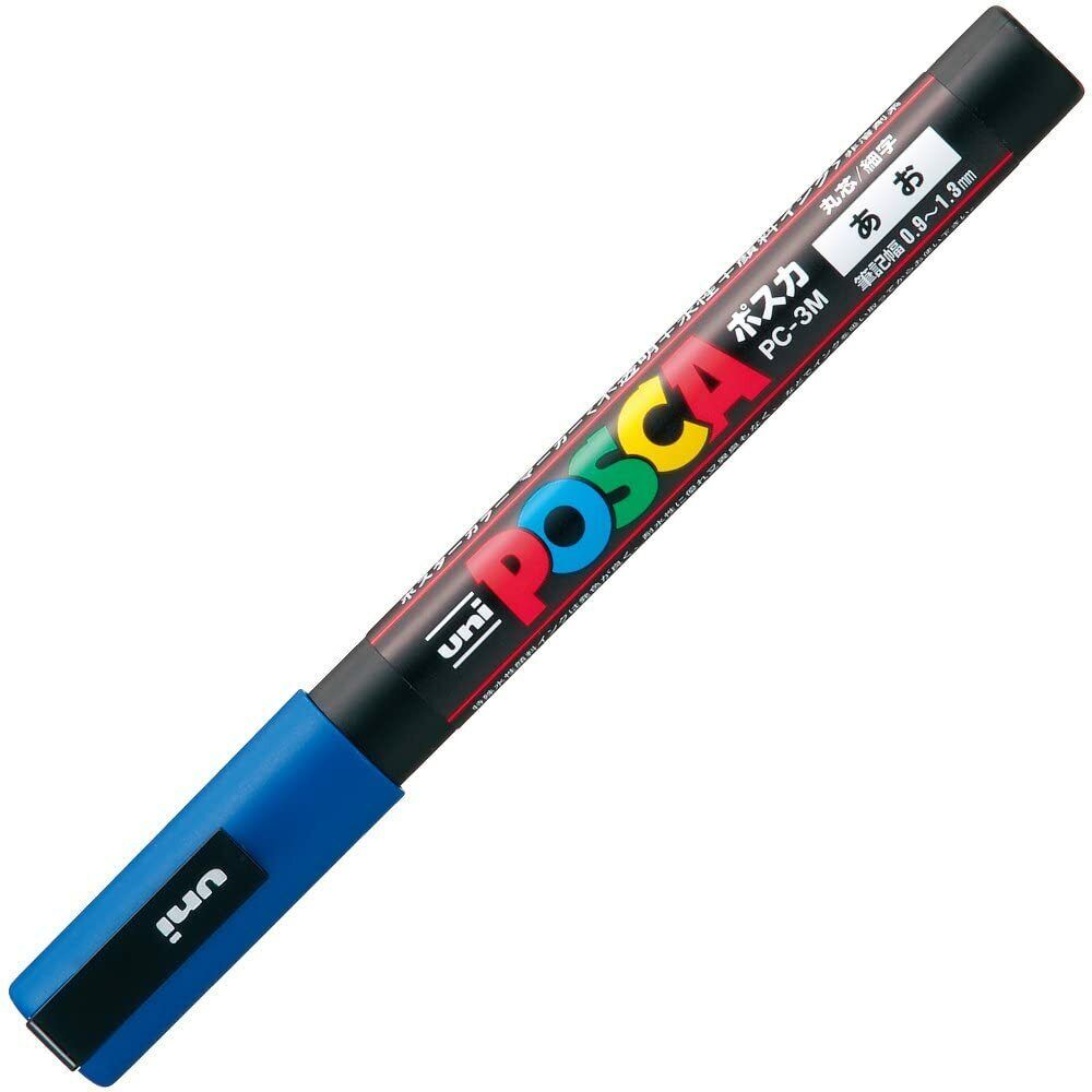 *BUY 3 GET 1 FREE* UNI POSCA PC-3M Multi-Coloured Water Colour Marker