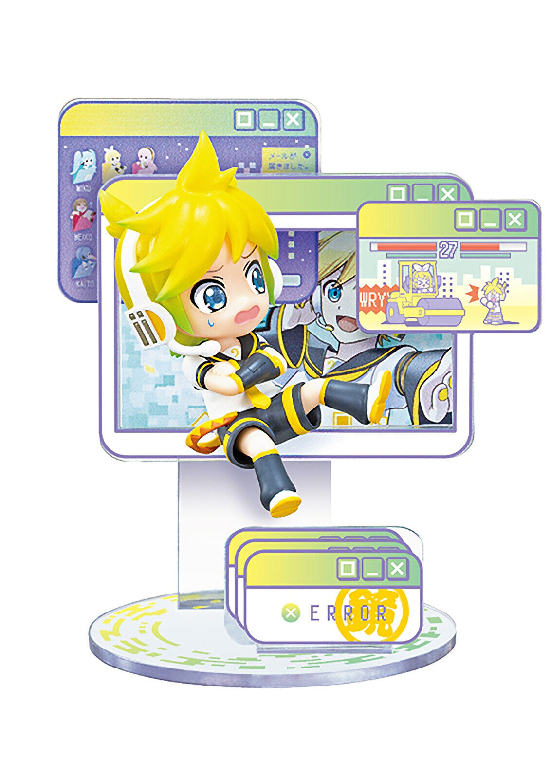 *UK Dispatch* Re-ment Hatsune Miku WINDOW FIGURE Collection - 2. Kagamine Len