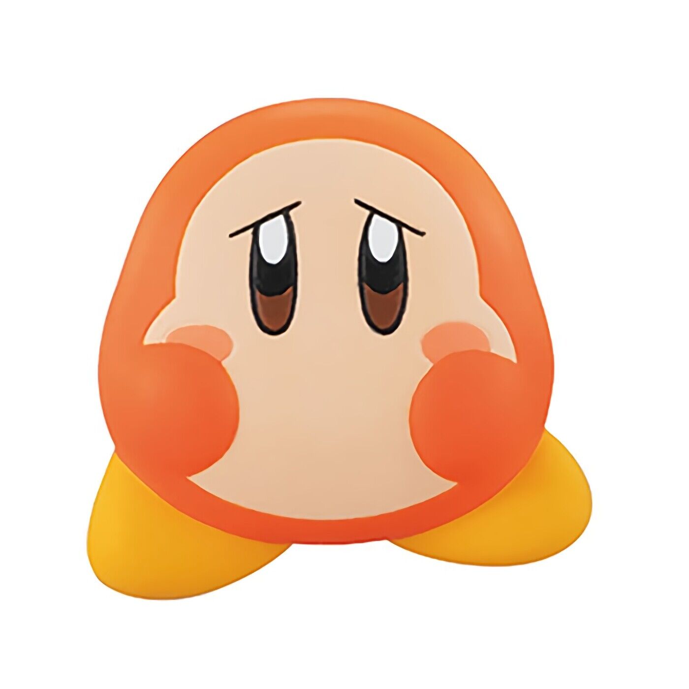 *BUY 2 GET 1 FREE* BANDAI Kirby Hasamundesu 2 Paper Clip - 6. Waddle Dee (Sad)