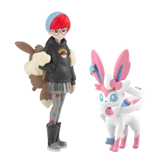 *UK Stock* BANDAI Pokemon Scale World 1/20 Paldea Region - Penny & Sylveon Set