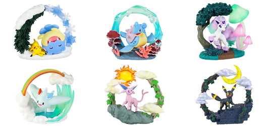 *UK Dispatch* Re-ment Pokemon Circular Diorama Collection - COMPLETE SET