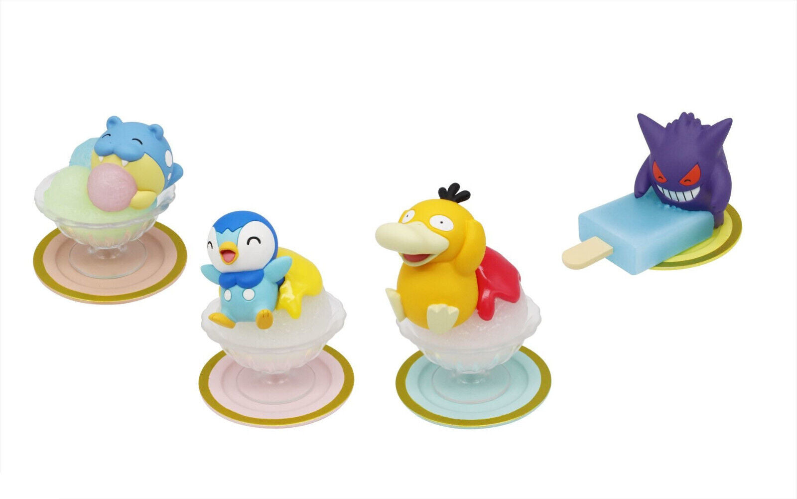 *UK Dispatch* TAKARA TOMY Pokemon Yummy! Sweets Mascot 2 - COMPLETE SET