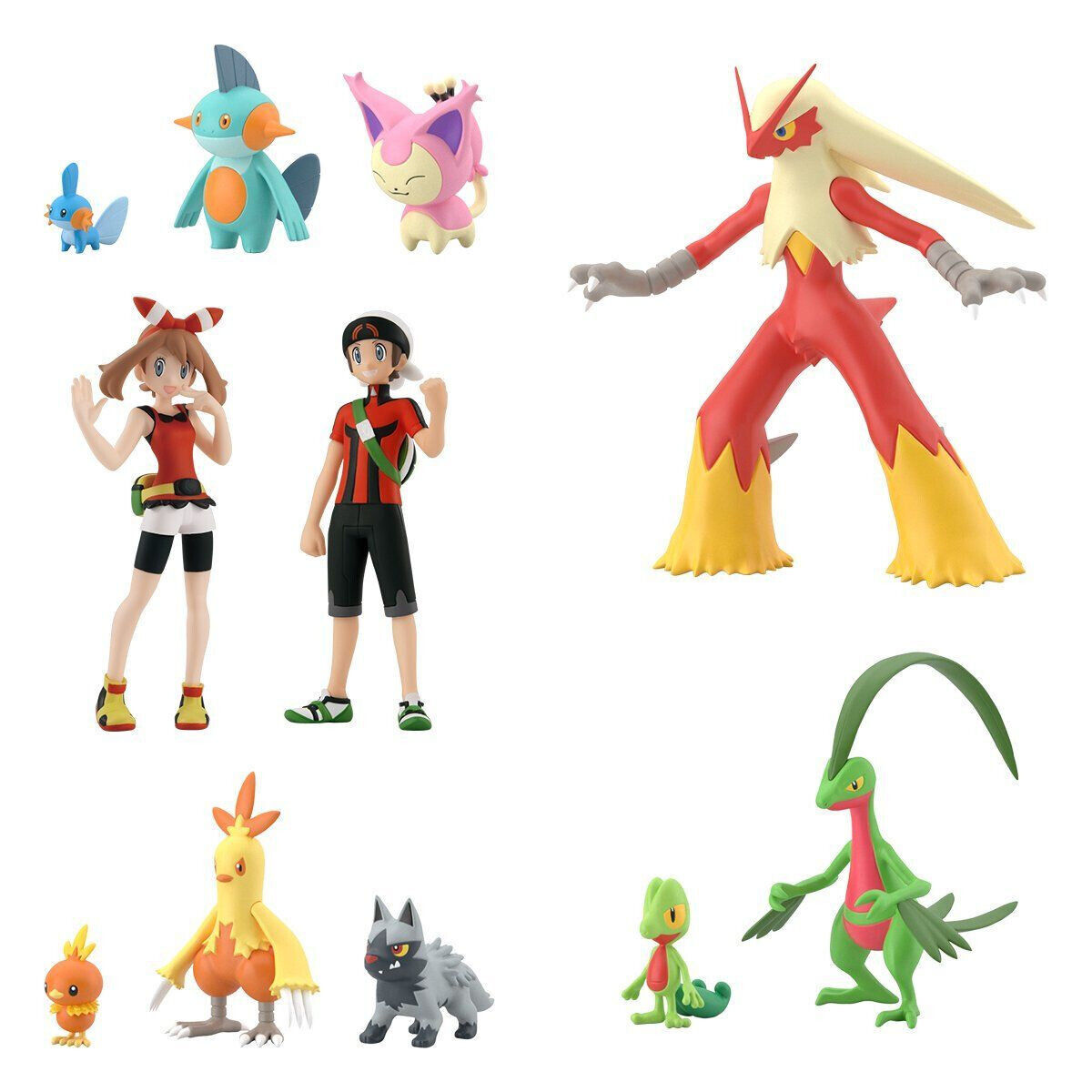 *UK Dispatch* BANDAI Pokemon Scale World 1/20 Figure Hoenn Region - Set 6