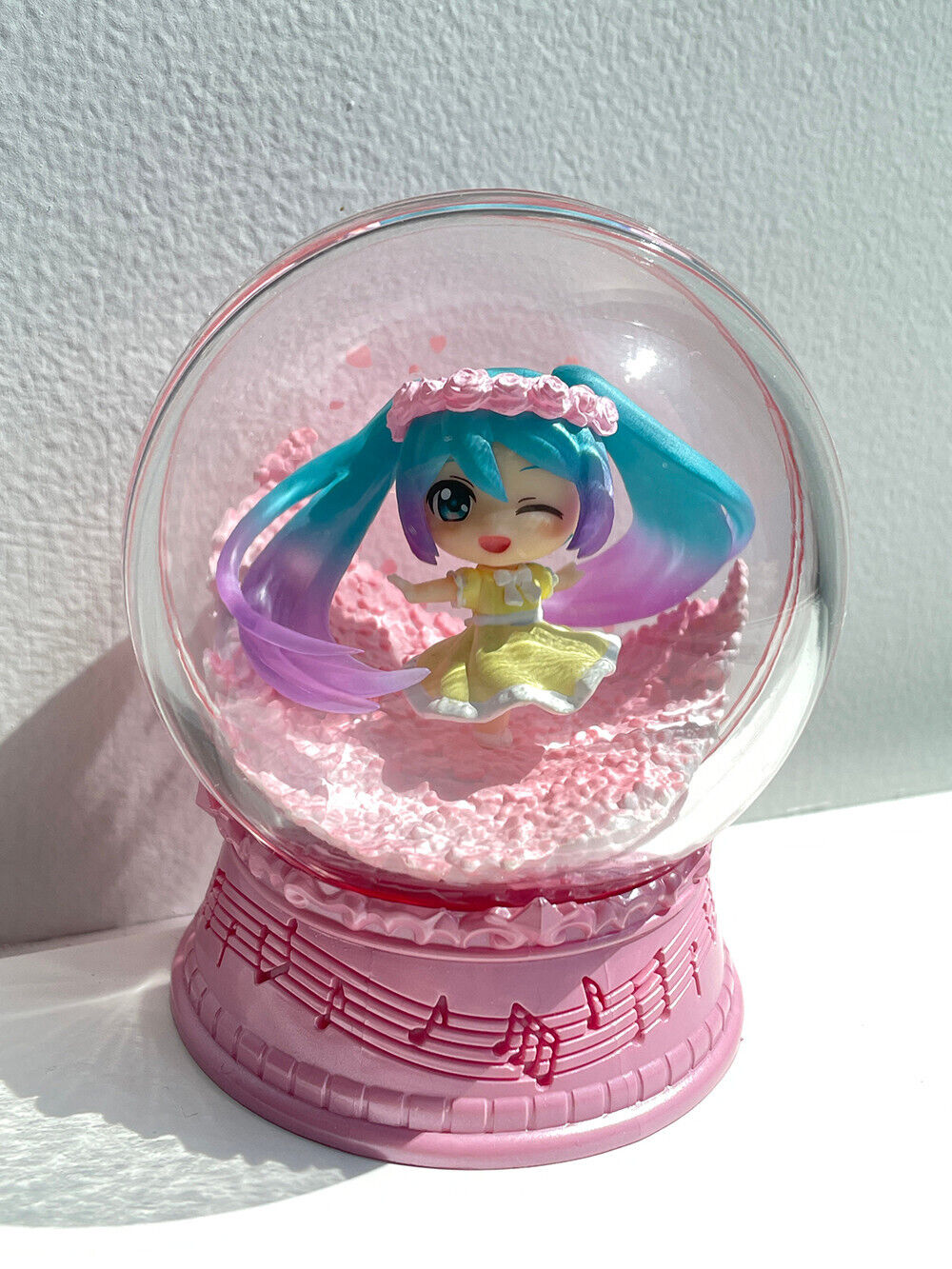 *UK Dispatch* Re-ment Hatsune Miku Scenery Dome - 1. Spring is here.