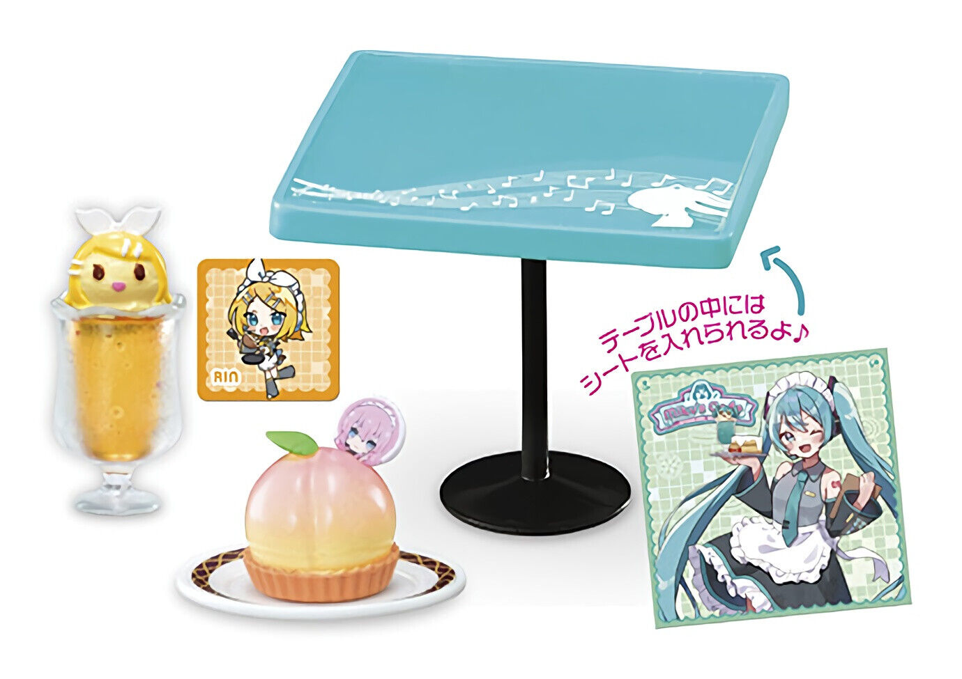 *UK Dispatch* Re-ment Hatsune Miku Miku's Cafe - 2. Table