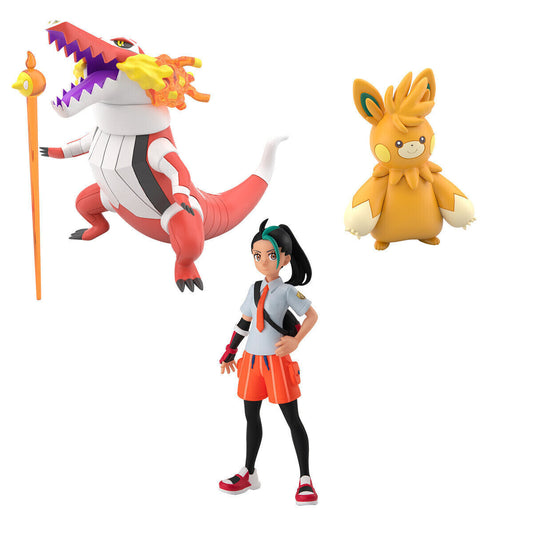 *UK Stock* BANDAI Pokemon Scale World - Nemona, Skeledirge & Pawmot