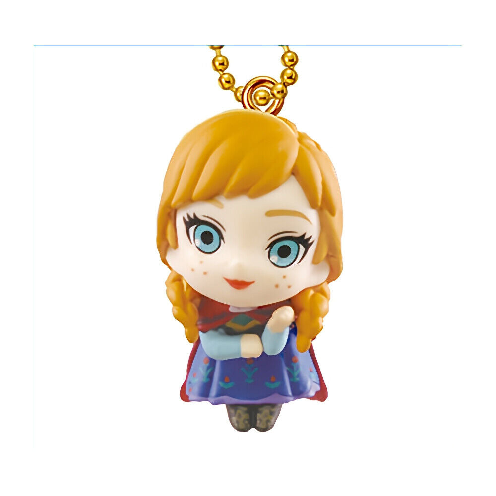 *UK Dispatch* TAKARA TOMY Disney Heroine Clip 3rd Keyring - 4. Anna