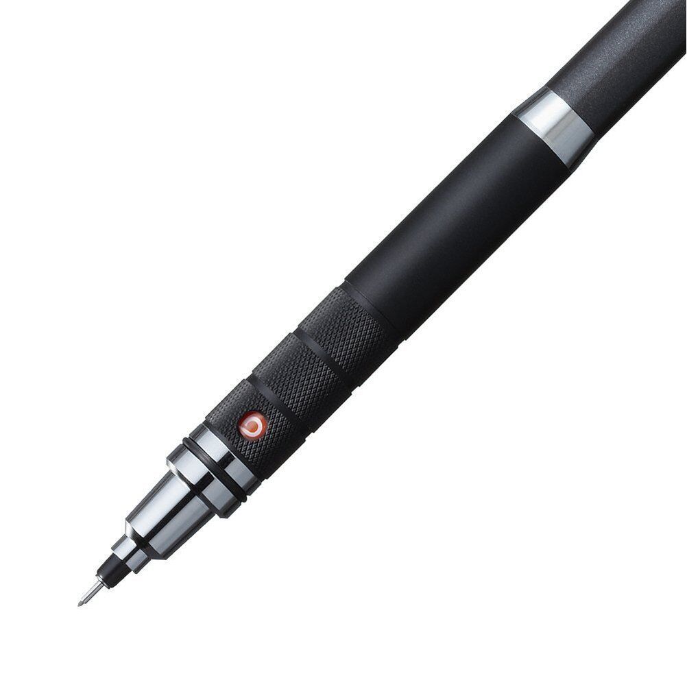 *UK Dispatch* Uni Kurutoga Knurled Mechanical Pencil 0.5mm Metal Black M5-1017