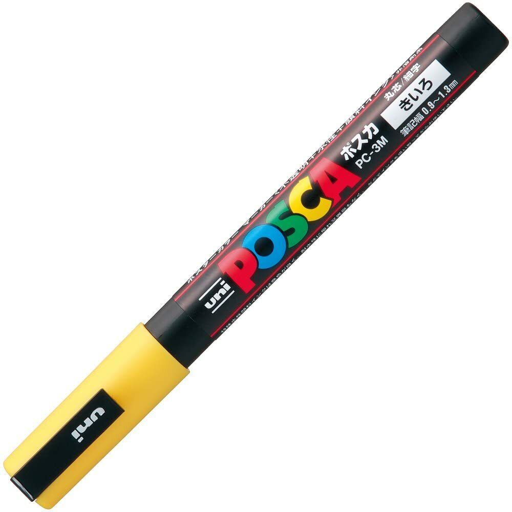 *BUY 3 GET 1 FREE* UNI POSCA PC-3M Multi-Coloured Water Colour Marker