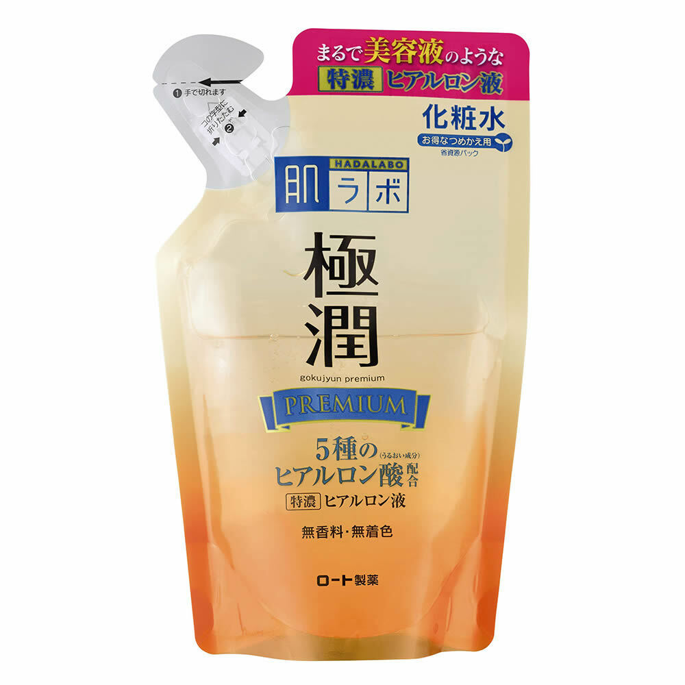 *UK Dispatch* ROHTO Hada labo Gokujyun PREMIUM Hyaluronic Acid REFILL 170ml