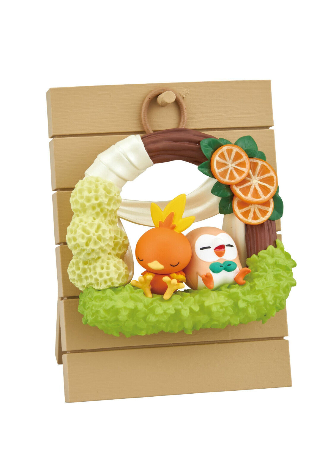 *UK Dispatch* Re-ment Pokemon Happiness Wreath - 5. Torchic & Rowlet