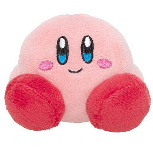 *UK Dispatch* Kitan Club Kirby Sitting Plush Mascot - 1. Smile