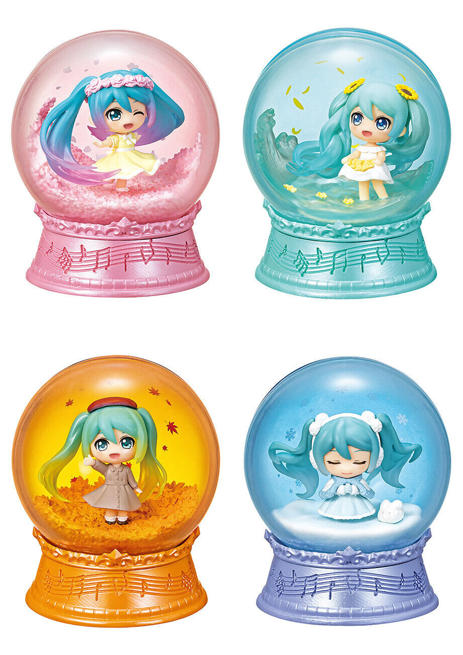 *UK Dispatch* Re-ment Hatsune Miku Scenery Dome - COMPLETE SET