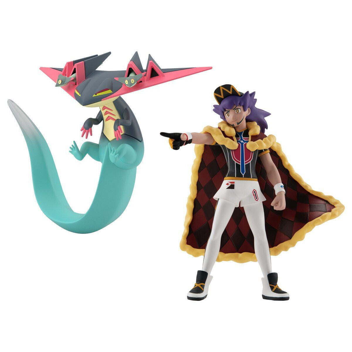 *UK Dispatch* BANDAI Pokemon Scale World Figure Galar Region - Leon & Dragapult