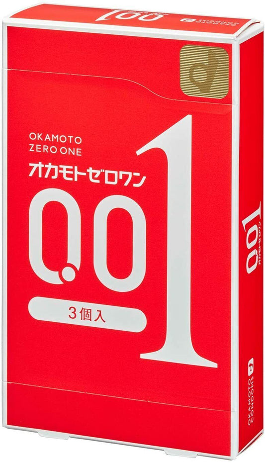 *UK Dispatch* OKAMOTO Zero One 01 Ultira Thin Condom - Large Size