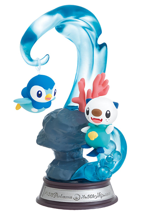 *UK Dispatch* Re-ment Pokemon SWING VIGNETTE Collection 2 - 4. Piplup & Oshawott