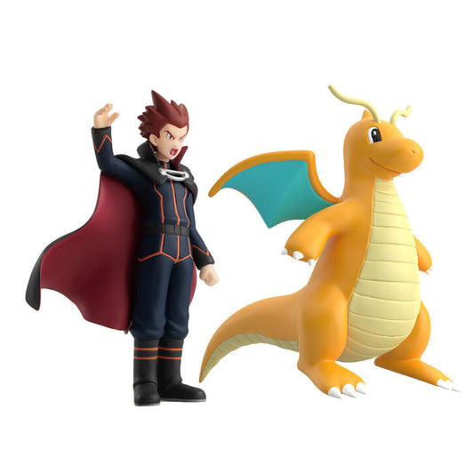 *UK Dispatch* BANDAI Pokemon Scale World Figure Kanto Region - Lance & Dragonite