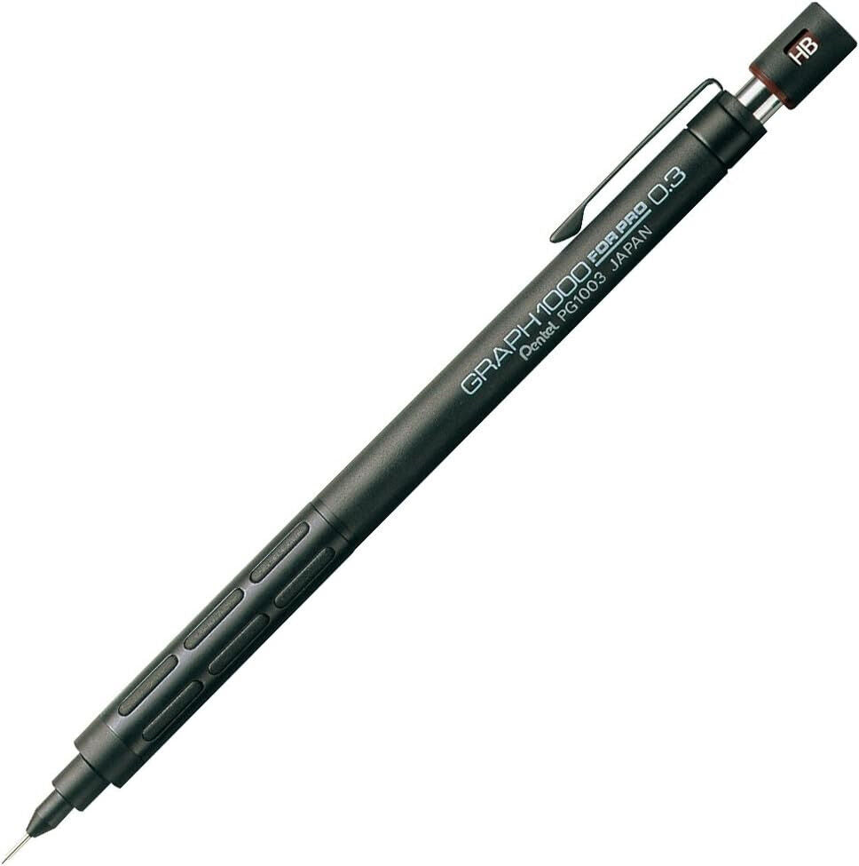 *UK DISPATCH* Pentel Graph1000 For PRO  PG1003 0.3mm Mechanical Pencil Japan