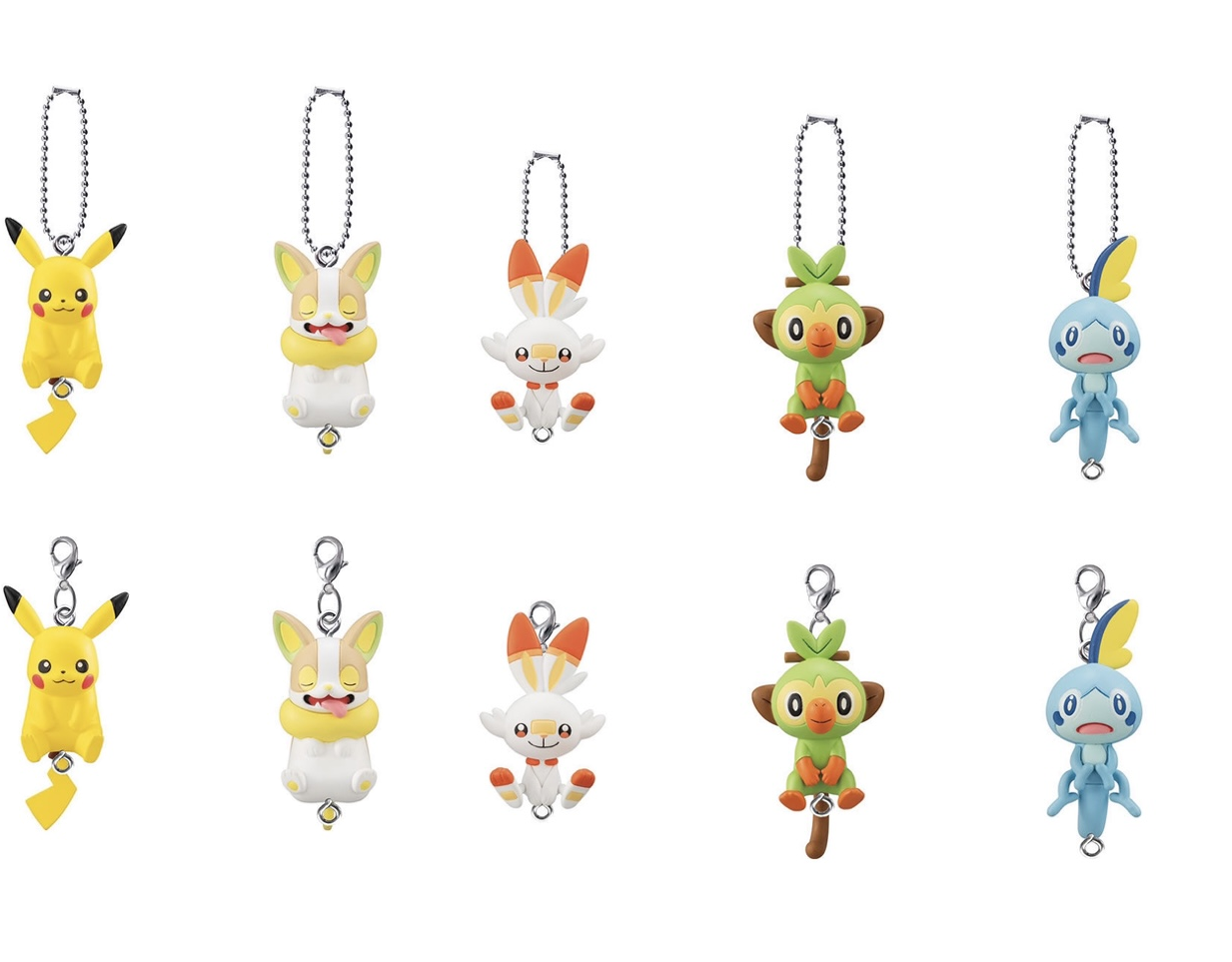 *BUY 2 GET 1 FREE* BANDAI Pokemon Connectable Keyring Mascot - Galar Region