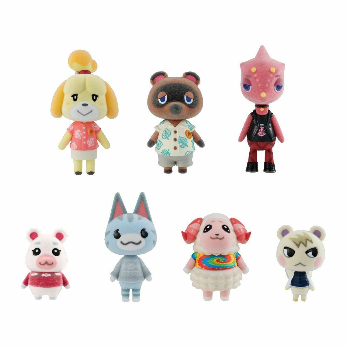 *UK Dispatch* BANDAI Animal Crossing Friends Flocked Dolls - 7. Marshal 