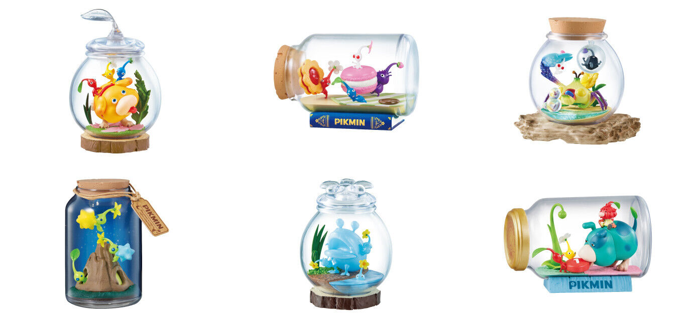 *UK STOCK* Re-ment PIKMIN TERRARIUM COLLECTION 2 - COMPLETE SET