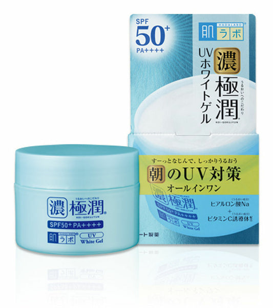 *UK Dispatch* Rohto Hada Labo Koi Gokujyun UV White Gel SPF50+/PA++++ - 90g