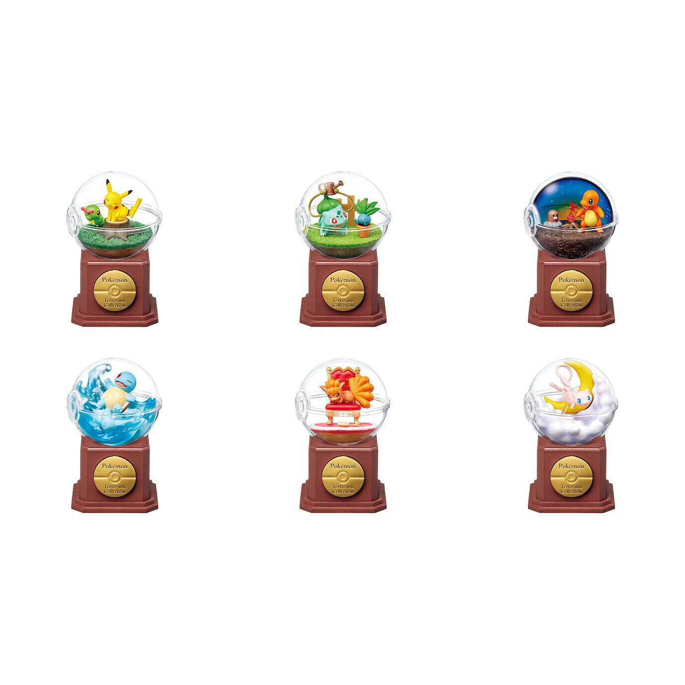 *UK Dispatch* Re-ment Pokemon Terrarium Collection 10 - COMPLETE SET