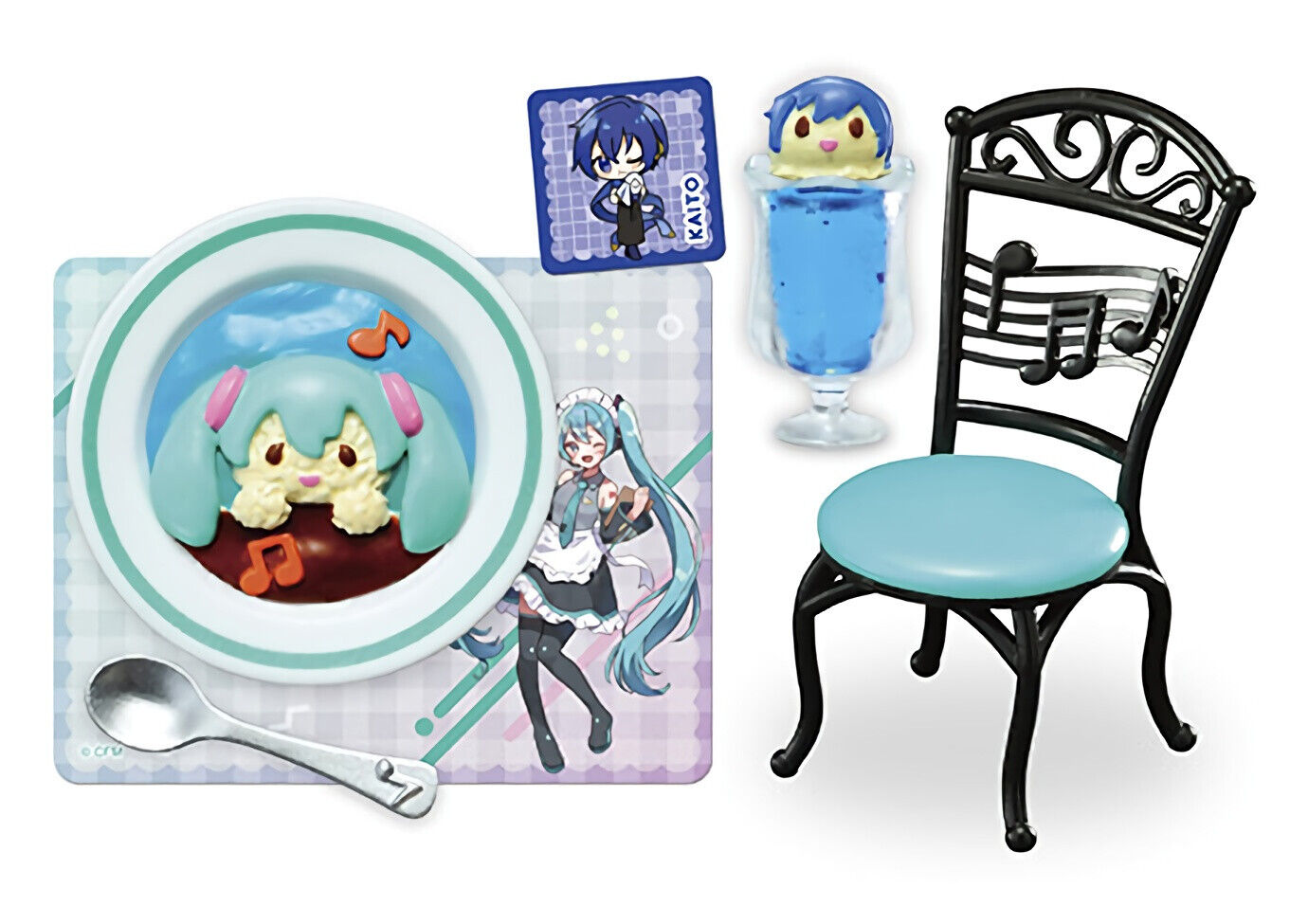 *UK Dispatch* Re-ment Hatsune Miku Miku's Cafe - COMPLETE SET