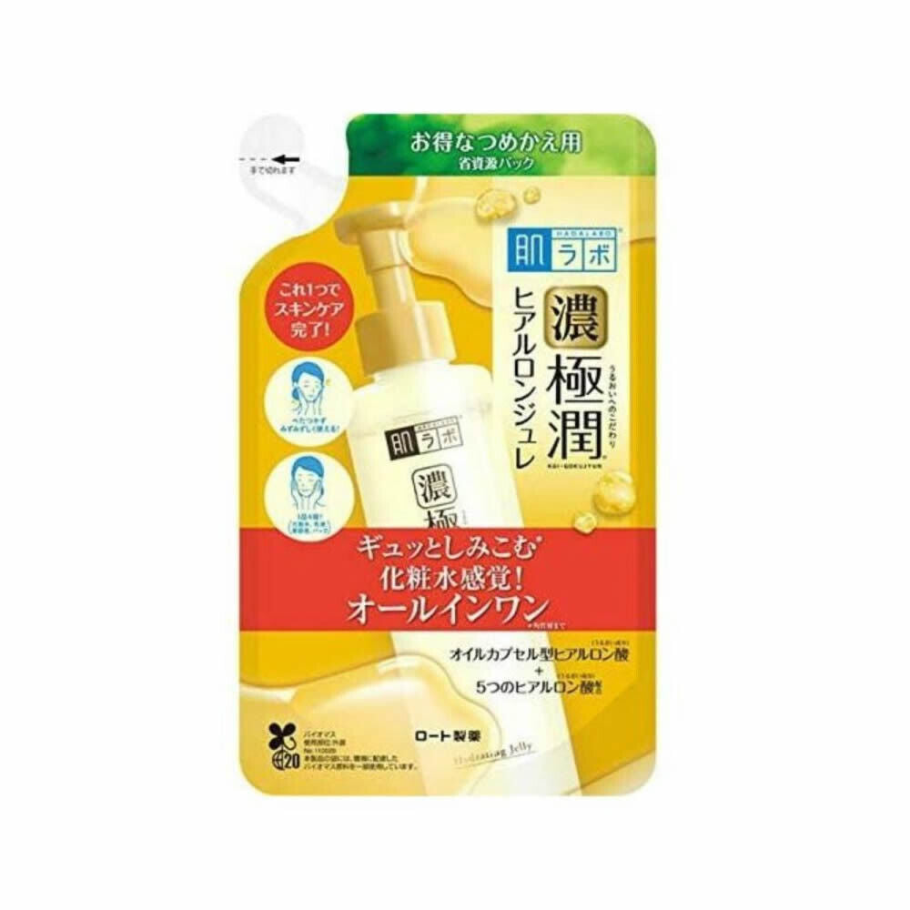 *UK Dispatch* Rohto Hada Labo Koi Gokujyun Hyaluronic Acid Jelly Refill 150ml