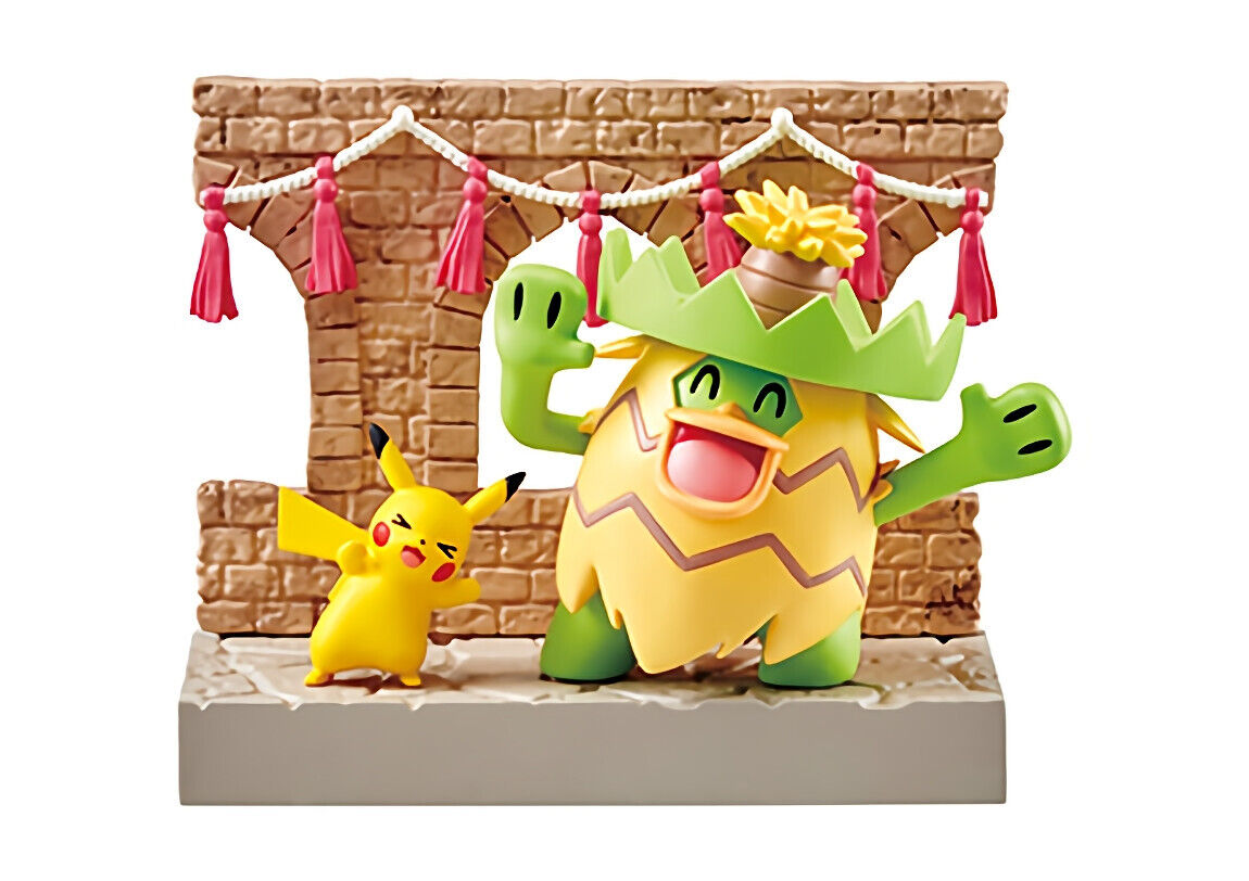 *UK Dispatch* Re-ment Pokemon Town 2 Festive Street - COMPLETE SET