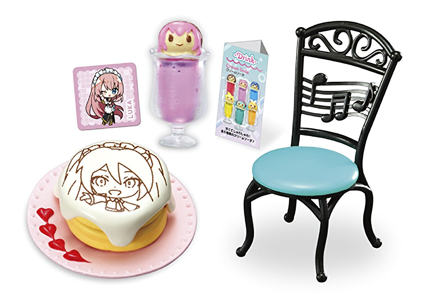 *UK Dispatch* Re-ment Hatsune Miku Miku's Cafe - COMPLETE SET