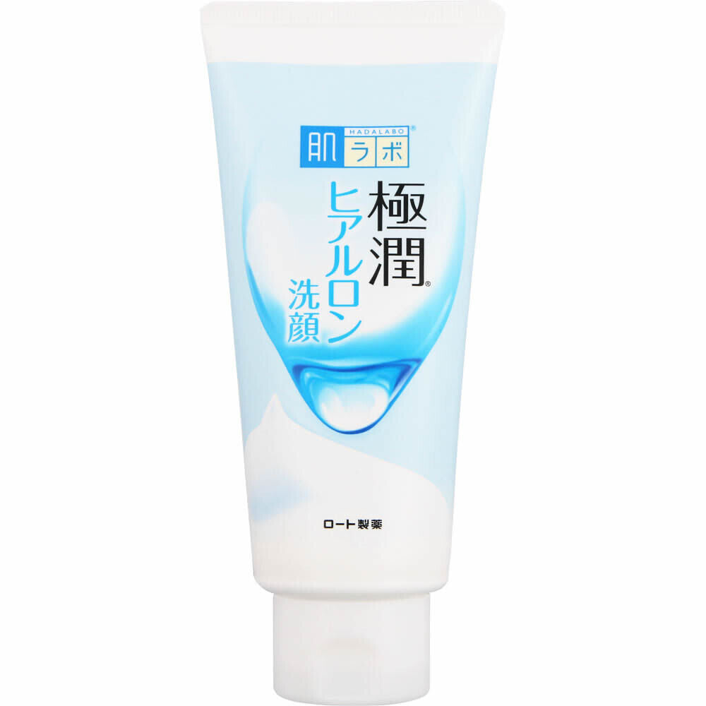 *UK Dispatch* ROHTO Hada labo Gokujyun Hyaluronic Acid Face Foaming Wash - 100g