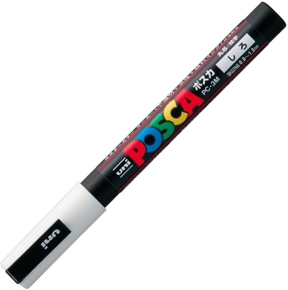 *BUY 3 GET 1 FREE* UNI POSCA PC-3M Multi-Coloured Water Colour Marker