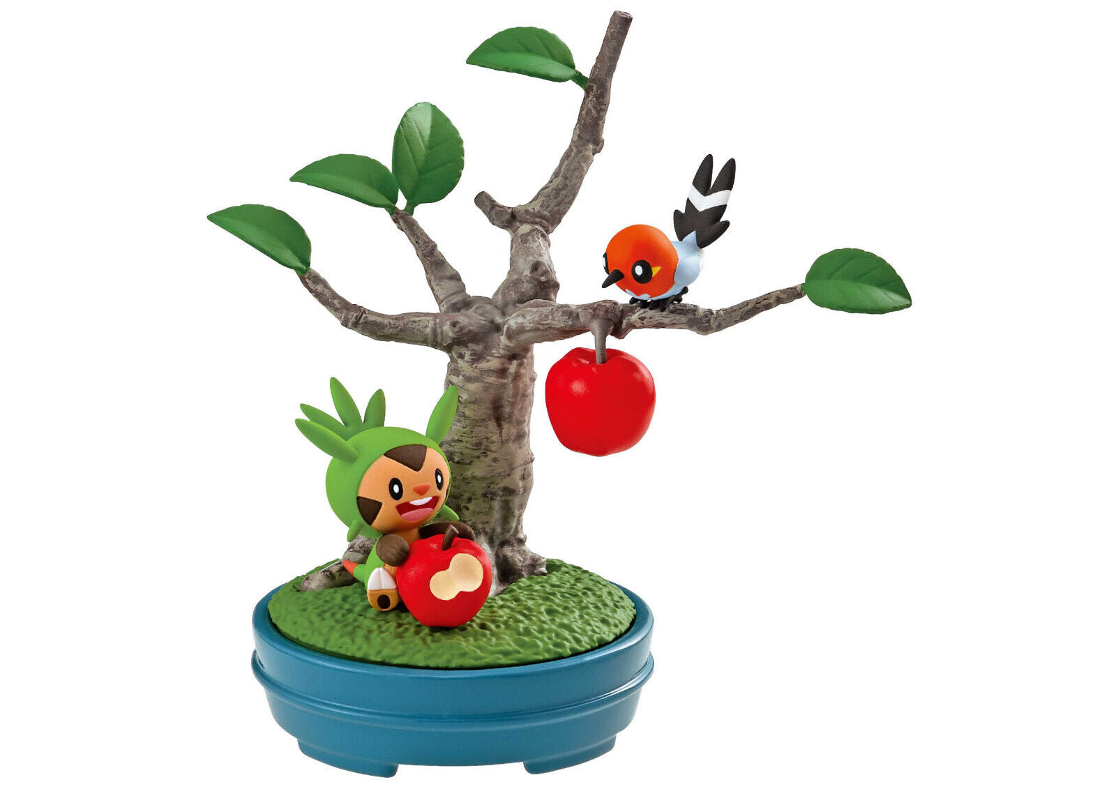 *UK Dispatch* Re-ment Pokemon Pocket Bonsai Figure 2 - 3. Chespin & Fletchling